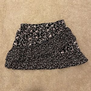 Girls Black and Pink Skirt